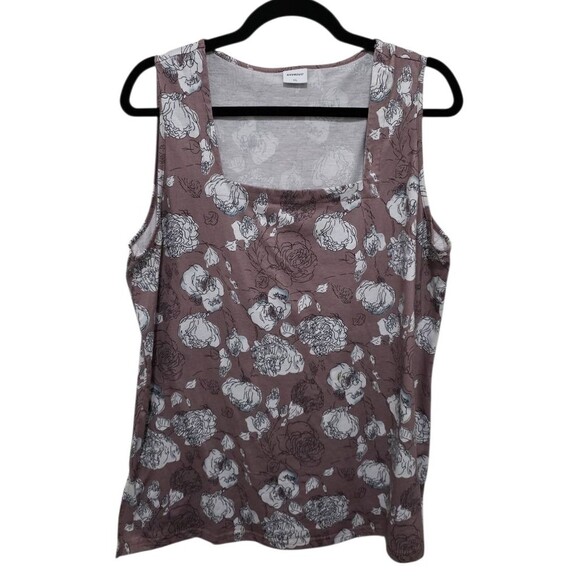 Xieerduo Square Neck Floral Tank XL - Picture 2 of 4